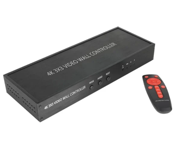 Controlador Video Wall Videowall 3×3 Usb Hdmi Vga Dvi
