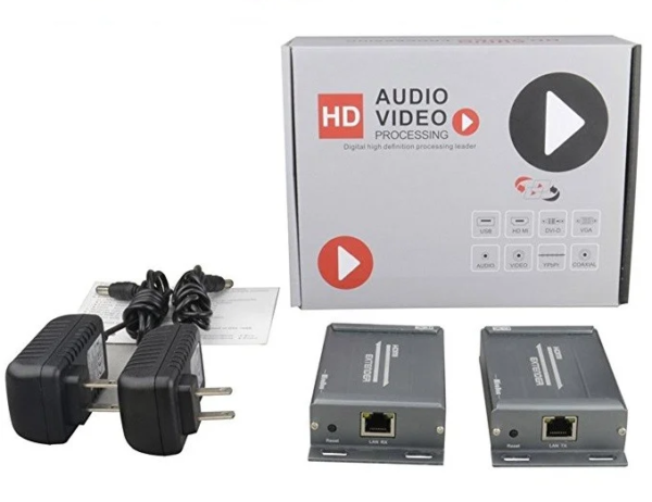 Extensor De Cable Hdmi Mediante Utp Hasta 150 Metros Cat5 6