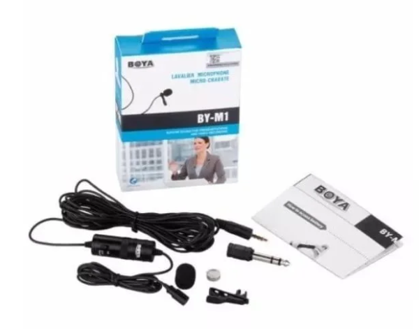 Microfono Boya By M1 Solapa Corbata Manos Libres Pc Canon