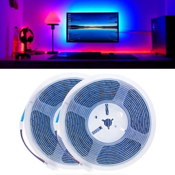 Tira Luz Led Inteligente Wifi Tuya Alexa 10M control musica RGB