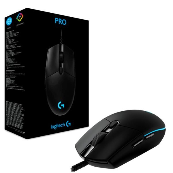 Mouse Gamer Logitech G Pro Hero 16k Dpi Rgb 6 Botones