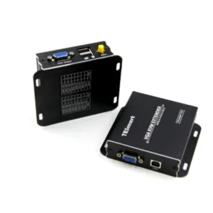 Extensor Vga 300 Metros Kvm Usb Por Cable Utp Cat5e Cat6