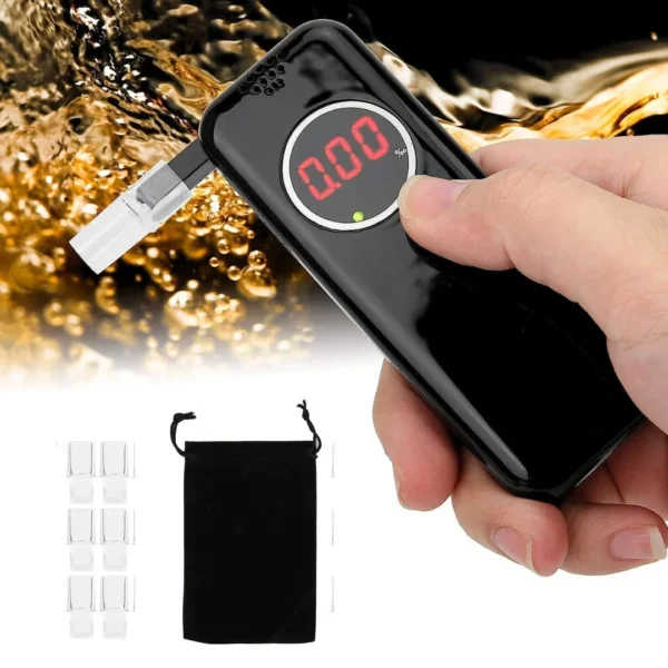 Alcoholímetro Digital Profesional Ad-6000ns Con Pantalla Led