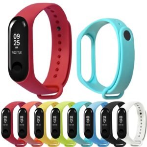 Correa Silicona Repuesto Reemplazo Para Xiaomi Mi Band 3