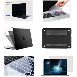 Case Rigido Macbook Pro 13 15 Air 11 13 Retina Teclado Mica