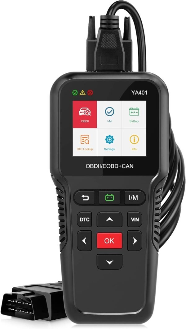 Escaner Automotriz Ediag Ya401 Check Engine Obdii Completo