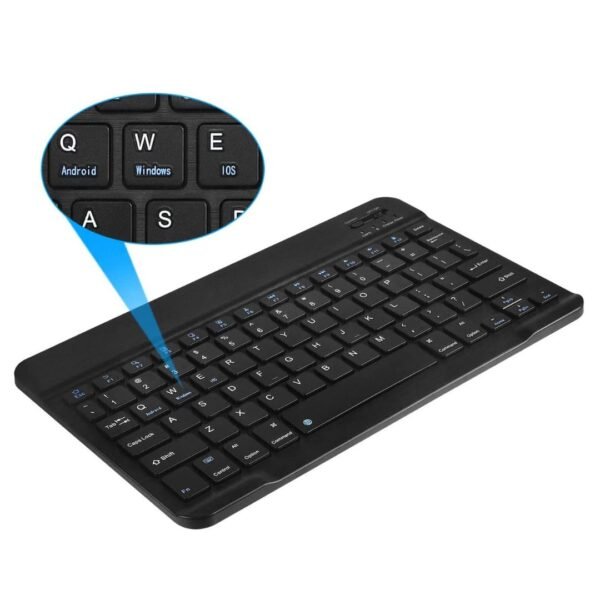 Teclado Bluetooth 7.5 Recargable Compacto Liviano