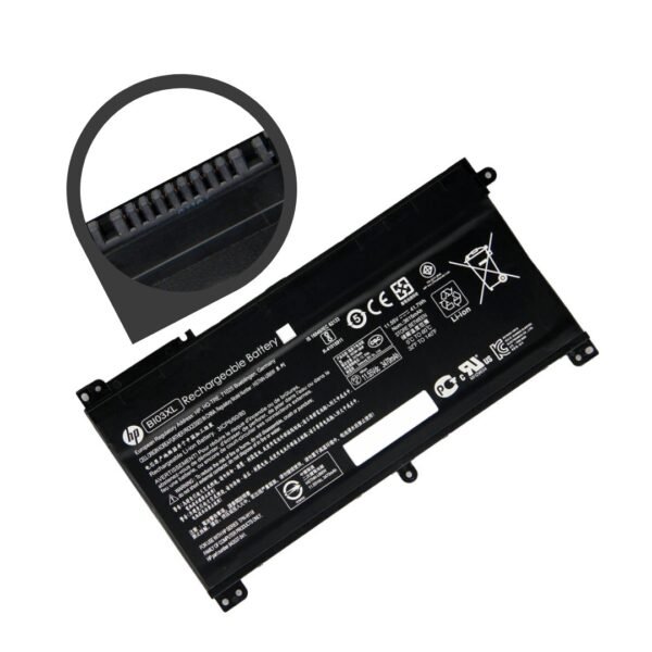 Bateria HP Pavilion X360 BI03XL Series Tpn-w118 Hstnn-ub6w 843537-541 HSTNN-UB6W