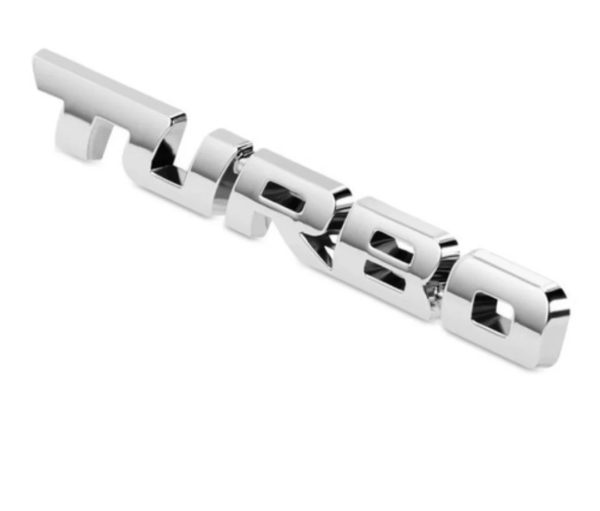 Emblema logo turbo auto accesorio 3D Metal Stricker 3M