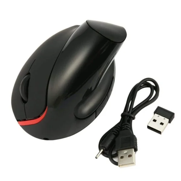 Mouse Ergonomico Vertical Inalambrico 1600 Dpi Raton Juegos