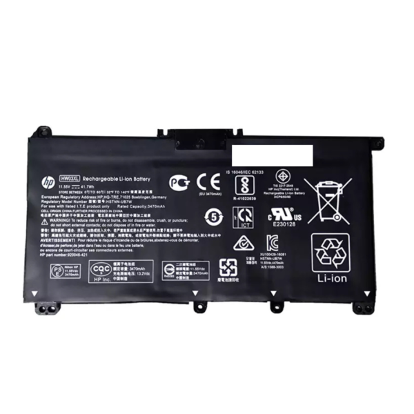 Bateria HP Pavilion HW03XL 15-EG 17-CN 17-CP HSTN-IB90 L97300-005- TPN-Q245 Q246 15-eg0010TX