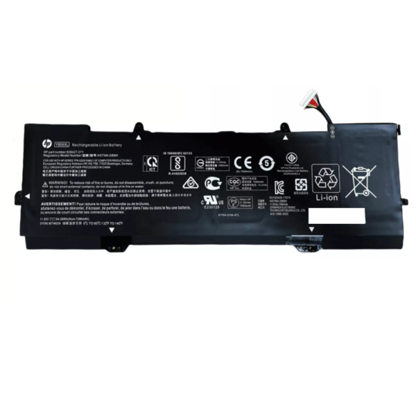 Bateria HP Spectre x360 YB06XL YB06XL HSTNN-DB8H 15-ch010tx HSTNN-DB8V- 15-ch013TX TPN-Q200