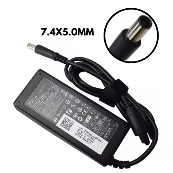 Cargador Adaptador Dell PA-12 19.5V 3.34A 65W 7.4 x 5.0mm Plug Aguja
