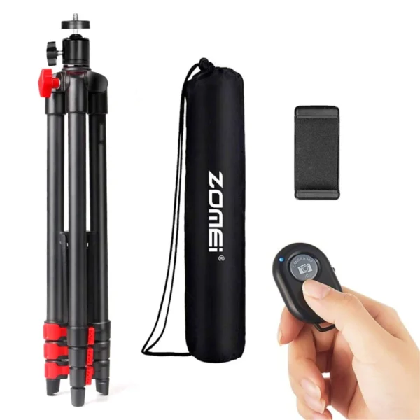 Trípode 54 Viaje Portátil Ligero Soporte Celular Bluetooth