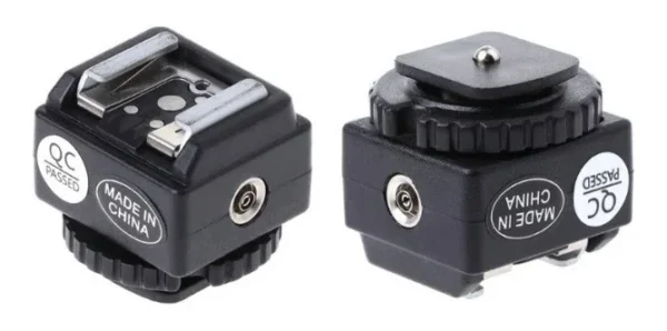 Adaptador convertidor de zapata C-N2 sincronización PC Nikon